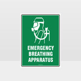 Custom Metal Sign,Emergency Breathing Apparatus Sign